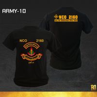 ARMY-10 เสื้อซับในโรงเรียนนายสิบทหารบก แขนสั้นคอกลมเเละคอวี