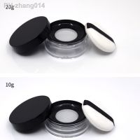 1pcs 10g/20g Portable Plastic Powder Box Handheld Empty Loose Powder Pot With Sieve Cosmetic Travel Makeup Jar Sifter Container