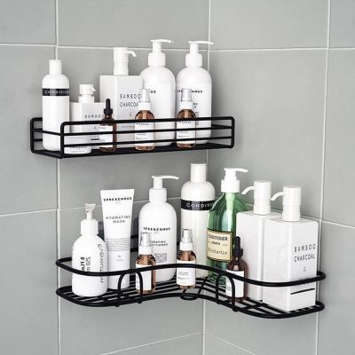 【CC】 Shelf Organizer Shelves Frame Iron Shower Caddy Storage Rack Shampoo Holder Accessories