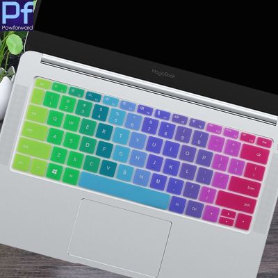 Silicone Laptop Keyboard Cover Skin Protector For HUAWEI  Magicbook 14 2018 2019 only /  Matebook D 13 D13  /  Matebook 14 D14 Keyboard Accessories