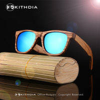 KITHDIA New 100 Real Zebra Wood Sunglasses Polarized Handmade Bamboo Mens Sunglass Sun glasses Men Gafas Oculos De Sol Madera