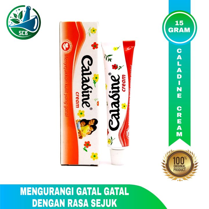 Caladine Cream 15g Mengobati Gatal Karena Gigitan Serangga Dan Keringat Lazada Indonesia