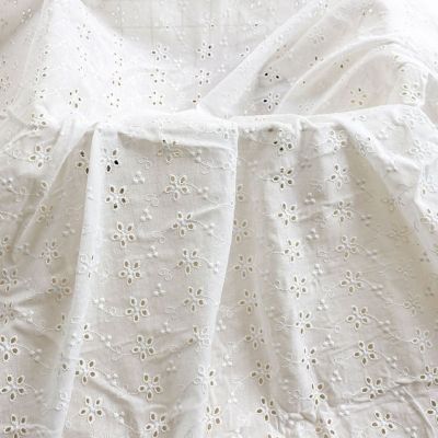 ชุดแต่งงานสีขาวปักผ้าฝ้ายแบบเต็มตัวผ้า Hanfu