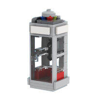 Gobricks MOC Bill And Ted S Bogus Journey Phone Booth Time Machine Shuttle อิฐรุ่น Building Block ของเล่นเพื่อการศึกษาเด็ก Gift