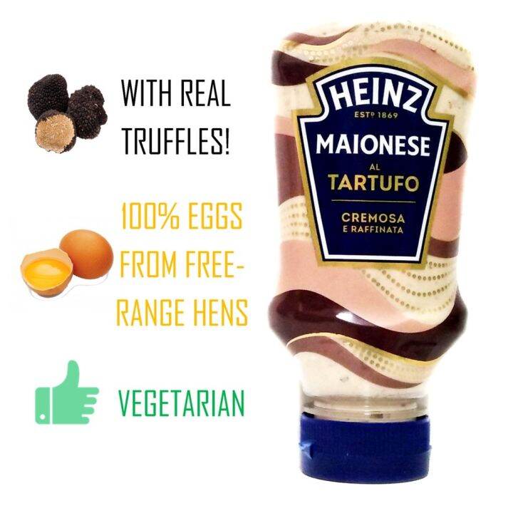 Truffle Mayonnaise / Mayo Prime Sauce by Heinz 213 grams Lazada PH