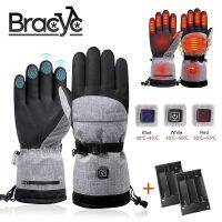 ♟❁■ Winter Heating Gloves Touch Screen 3M Cotton Hand Warmer Electric Thermal Gloves Waterproof Snowboard Cycling Moto Ski Outdoor