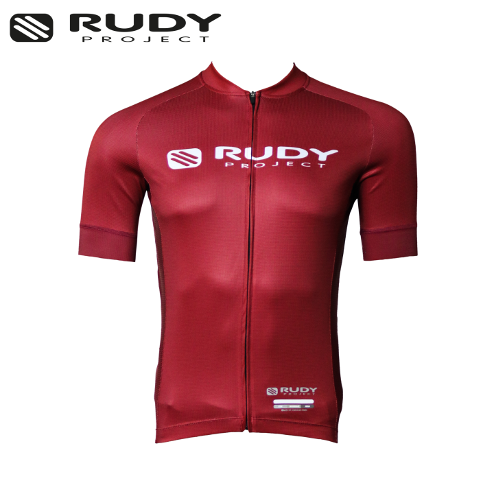 Rudy Project Unisex Cycling Jersey in Wine Red | Lazada PH