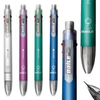 6 in 1 Multifunctional Pen 0.7 mm Ballpoint Pen 5 Colors and 0.5 mm Mechanical Pencil in One Pen for School Office Supplies Pens