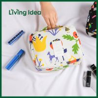 LIVING IDEA กระเป๋าจัดเก็บระเบียบแบบพกพา ใส่เครื่องสำอาง ของใช้ต่างๆ