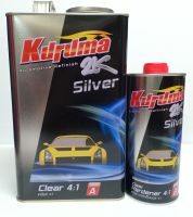 แลคเกอร์ แลคเกอร์2k TOA KURUMA Silver 4:1 แลคเกอร์เคลือบรถยนต์ แลคเกอร์เคลือบเงารถ คูลูม่าร์ ซิลเวอร์ (เนื้อ 3.2 ลิตร + ฮาร์ด 0.80 ลิตร)