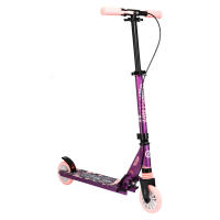 สกู๊ตเตอร์เด็กพร้อมเบรกที่แฮนด์และระบบกันสะเทือนรุ่น MID5 (ลาย Indian Girl) MID5 Kids Scooter With Handlebar Brake And Suspension - Indian Graphic