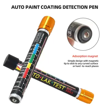 Car Paint Thickness Tester Pen Auto Test Bit Portable Car Paint Coating  Tester Meter Thickness Meter Gauge Crash For Car - AliExpress