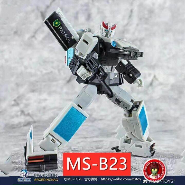 magic-square-transformation-prowl-police-car-ms-b23-msb23-model-mini-warrior-action-figure-robot-toys-with-sticker