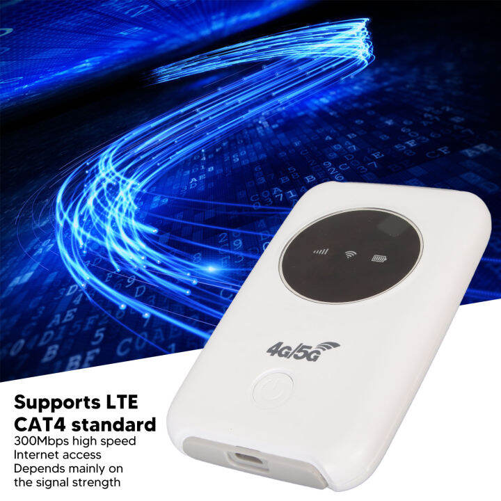 4G LTE USB WiFi Modem Lightweight Portable WiFi Router Unlocked 5G WiFi ...