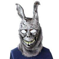 ผู้ใหญ่ Angry การ์ตูนกระต่ายหน้ากาก Latex Donnie Darko FRANK The Bunny เครื่องแต่งกายคอสเพลย์ฮาโลวีน Overhead Party Maks Supplies