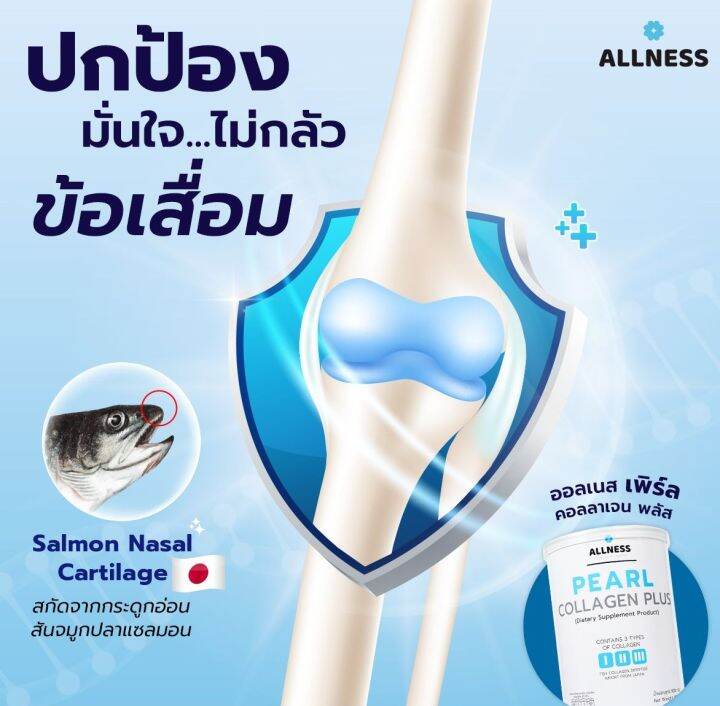 allness-collagen-pearl-plus-ออลเนส-เพิร์ล-คอลลาเจน-คอลลาเจนบำรุงกระดูกและข้อ-เหมาะสำหรับคนปวดเข่า-ผมร่วง-1กระปุก-ชงได้20แก้ว