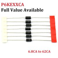 20PCS P6KE P6KE6.8CA 8.2CA 10CA 12CA 13CA 15CA 18CA 20CA 30CA 33CA 36CA 39CA 43CA 51CA 62CA TVS Diode P6KE P6KE18CAElectrical Circuitry Parts