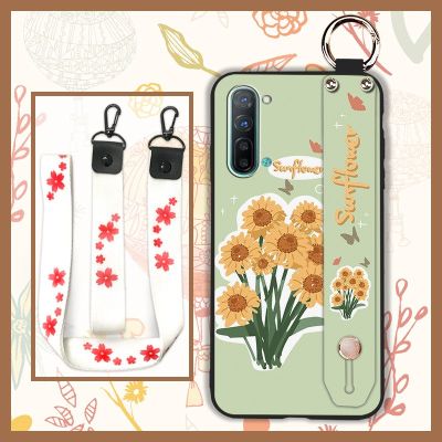 cartoon ring Phone Case For OPPO Reno3/Find X2 Lite/Reno3 Youth/K7 Back Cover armor case cute Dirt-resistant sunflower