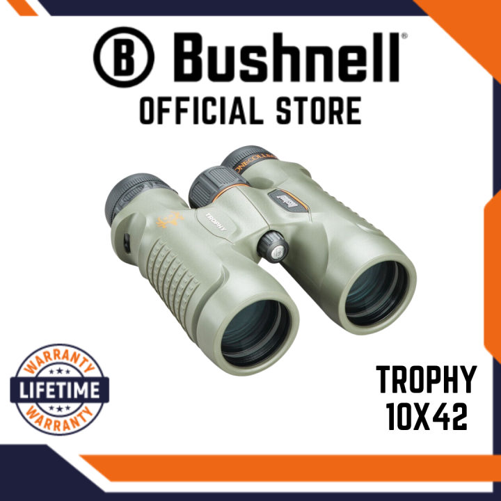 Bushnell Trophy 10X42 Bone Collector Binoculars (Model 334210) Lazada