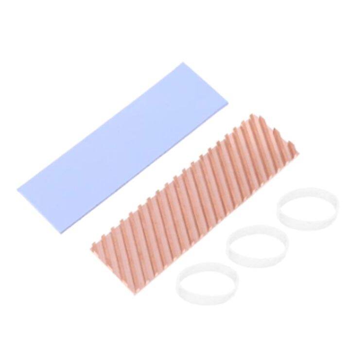 thumbnail image 2 of Copper Graphene Coated Heatsink For M.2 NVMe 2280 SSD – Thermal Pad Included, Multiple Thicknesses 2 of 5