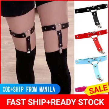 Leather Body Harness Sexy PU Garter Belt Strap Waist Leg Thigh