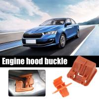 Car Roomster Hood Bonnet Rod Stay Bracket Buckle Clip Fabia Octavia Plastic For Skoda K4U1