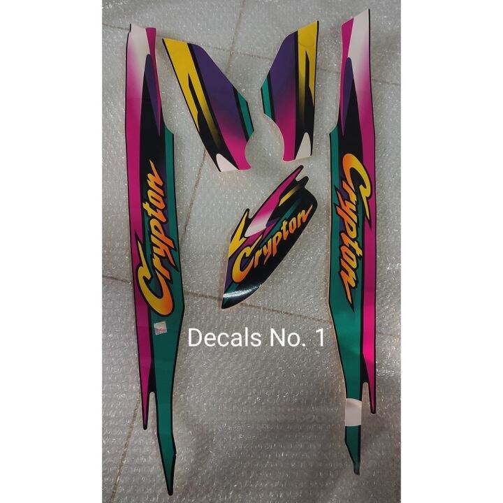 moto Decals/Sticker Yamaha Crypton R/S Lazada PH