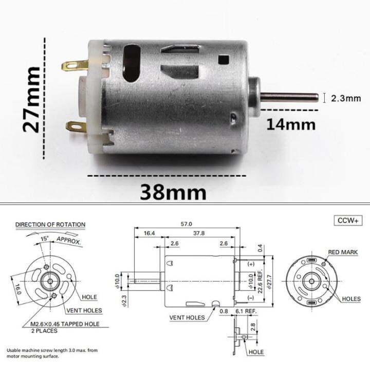 high-quality-chexiuhua-มอเตอร์เกียร์โลหะขนาดเล็กมินิความเร็วสูง-rs-385-12v-พร้อมเกียร์มอเตอร์-dc-ชิ้นส่วนเครื่องมือเครื่องใช้ไฟฟ้าไฟฟ้า