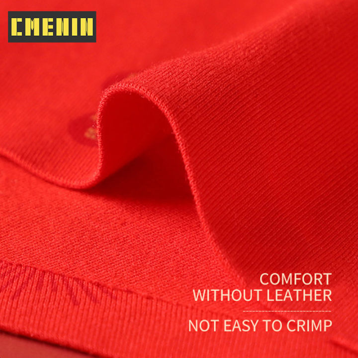 cmenin-miiow-3pcs-ผ้าฝ้ายนักมวยชายชุดชั้นในปีใหม่สีแดงพิมพ์นักมวยชายกางเกงในชายกางเกงไม่มีรอยต่อกางเกงระบายอากาศ-m1605