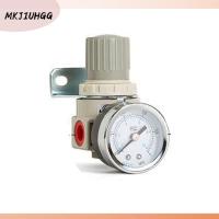 MKJIUHGG AR2000 ตัวกรองอากาศอัด AFR- 1/4 "NPT เครื่องควบคุมแรงดัน เครื่องเป่าลม หน่วยคู่ เครื่องควบคุมการ น้ำในน้ำ