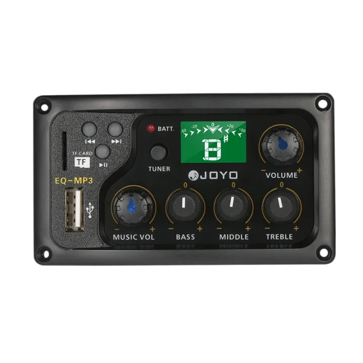 JOYO EQMP3 3Band EQ Equalizer System Acoustic Guitar Preamp EQ