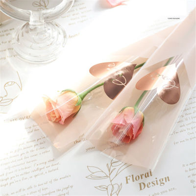 Package Supplies Wedding Floral Packaging Bag Single Rose Packaging Bag Gift Wrapping Bag Rose Packaging Bag