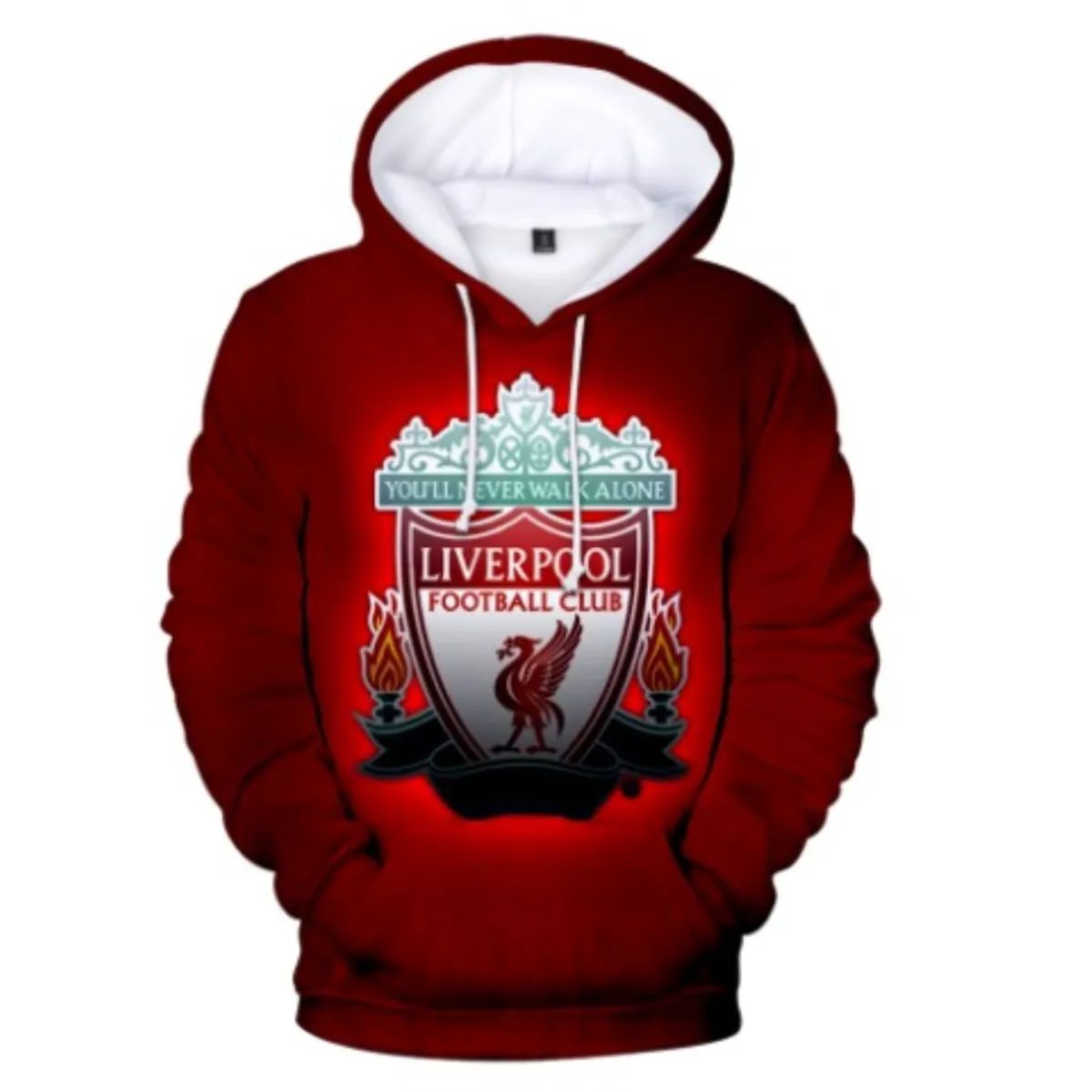 Liverpool F.C. Premier League Team uniform 3D Winer Suit Hoodies Sportswear Hooded Youthful Women/Men The hooded | Lazada