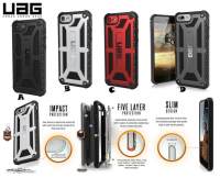 MobileWorld {Ship from Thailand} iPhone 6/6s+ Plus, iPhone 7/8+ Plus URBAN ARMOR GEAR UAG Case [หน้าจอ 6.50 นิ้ว] Monarch โปร่งแสงบางเฉียบโปร่งแสงเกรดทหารฝาหลังป้องกันการหล่นสำหรับ