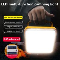 ▨△ ✨✨✨1000W /800W/600W Solar LED Torch USB Rechargeable Night Light Outdoor Camping Lamp Emergency Lights Portable light With Magnet Dimmable Tent Bulb 20000mah Powerful Outdoor Waterproof Work Lamp lampu solar outdoor lighting waterproof