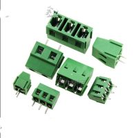 20pcs/lot KF128-2P/KF128-3P spacing 3.81/5.0/7.5 KF128-5.0 KF128-7.5 2p 3p Screw green PCB Terminal Block Connector WATTY Electronics