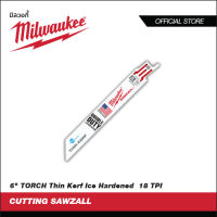 Milwaukee ใบเลื่อย ใบเลื่อยซอว์ซอลตัดเหล็ก TORCH Thin Kerf Ice Hardened 18 TPI (5ใบ)