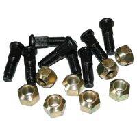 Holdwell Set of 8 Lug Nut &amp;Amp, Stud Kit 6564669 6709170 for Bobcat 720 721 722 730 731 732 741 742 743 751 753 763 Replacement