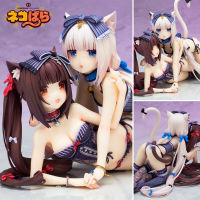 Figure ฟิกเกอร์ จากเกมแนว ADV และการ์ตูนเรื่อง Nekopara NEKO WORKs เนโกะพารา Chocola &amp; Vanilla แมวสาว ชอคโกล่า และ วานิลลา แมวสายโมเอะ Set x 2 Bikini Style ชอคโกลา เนโกปารา Ver Anime Hobby โมเดล ตุ๊กตา อนิเมะ การ์ตูน มังงะ ของขวัญ Doll manga Model Gift