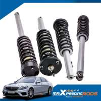 maXpeedingrods โช๊คอัพ สำหรับ Mercedez-Benz รุ่น W220 S280 S430 S500 S55 S600 ปี 2000-2006 จำนวน 1 ชุด (SKU#A2C-JX2438-H-NA_A2C-JX5013-H-NA)