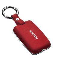 ✾ Luxury Car Key Case Cover Genuine Leather Galvanized Alloy For Land Rover Discovery Sport Range Rover Jaguar Red Black Brown