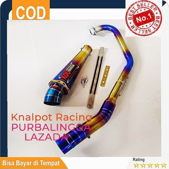 Knalpot Kou Bluemoon Satria Fu Satria F150 Fullset Murah Lazada Indonesia