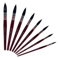 1Pcs Artist Hand-Painting Drawing Brushes Professional แปรงสีน้ำปากกาสำหรับภาพวาดสีน้ำโรงเรียน Art Supplies