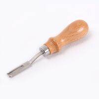 French Style Leather Craft Edge Skiving Beveling Cutting Tool Portable Functional Grooving Edge Beveller