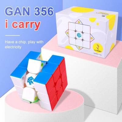 Rebrol【คลังสินค้าพร้อม】 GAN356 I Carry 3X3 Magic Cube Stickerless Cube ปริศนาสำหรับเด็กผู้ใหญ่ Magnetic Rubik S Cube การศึกษา Cube สำหรับ Children823