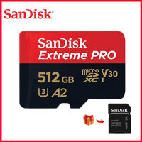 แซนดิส Sandisk Extreme Pro microSD Card ultra 170MB /sความเร็ว 32GB 64GB 128GB 256GB 512GB Class10 A2 การ์ดหน่วยความจำ