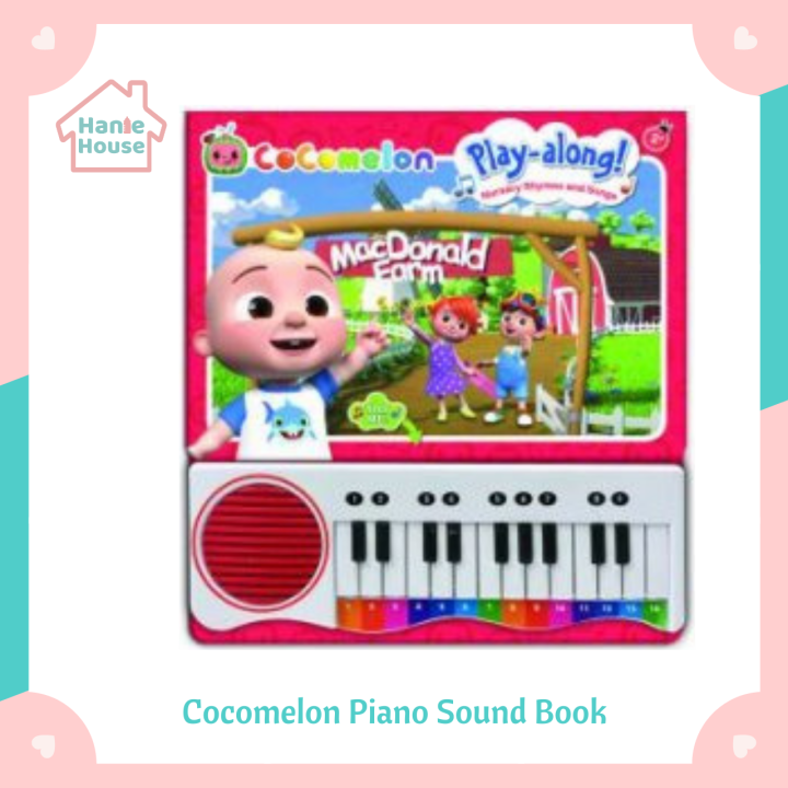 Piano Sound Book for Kids to Play Nursery Rhymes & Songs Lazada
