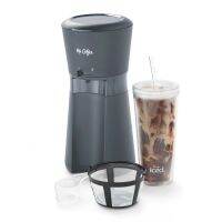 Iced™ Coffee Maker with Reusable Tumbler and Coffee Dark Grey (US Stock)