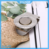 NYABOR 1PC Golf MAGNET Cap คลิปกอล์ฟบอลเล็ง MARKER อุปกรณ์เสริมกอล์ฟมืออาชีพ