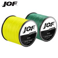 JOF เอ็นตกปลาแมลงวัน300เมตรเส้นใย4 PE ปลาคาร์พสายถัก Peche ทะเล Spinning Multifilamento Cord 10 ~ 82LB